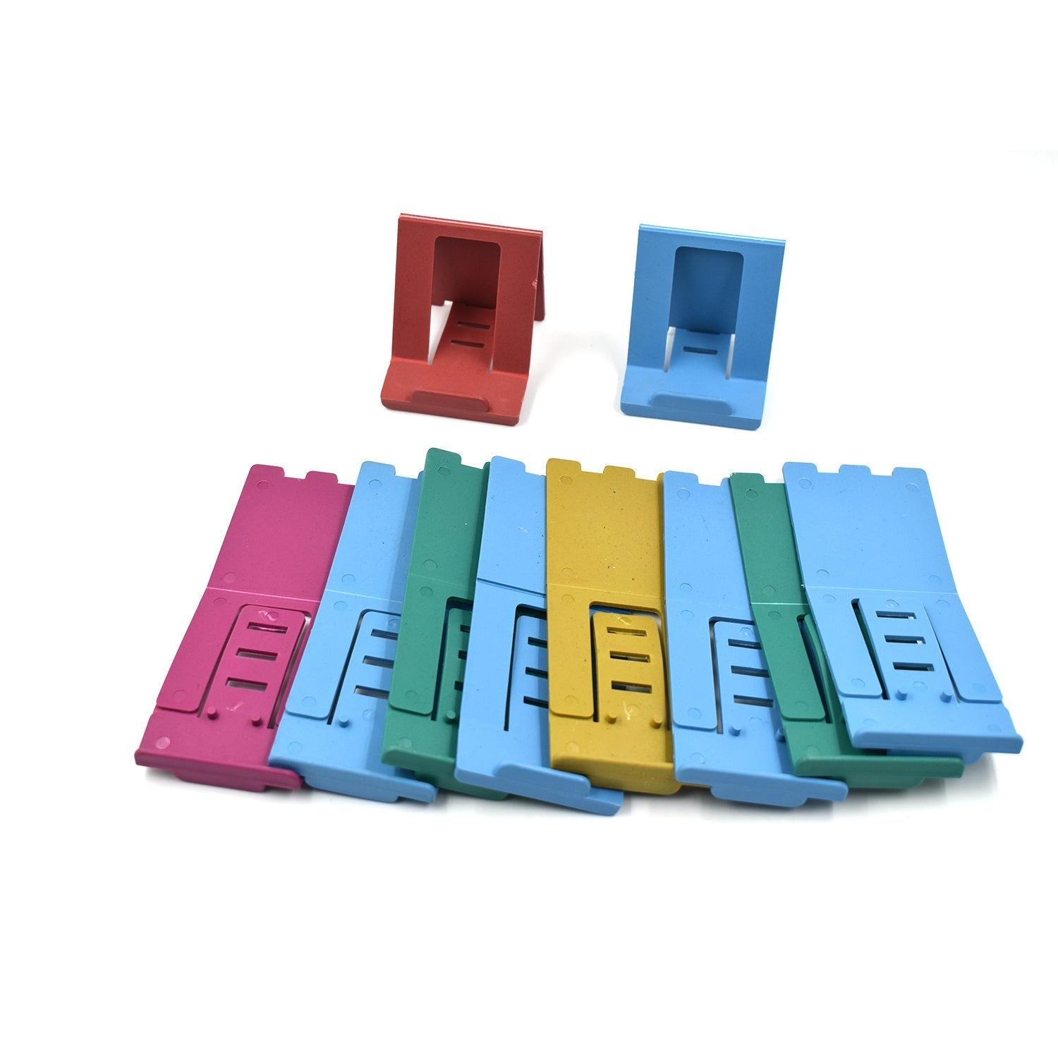 Adjustable mobile stand for supporting phones at home or work. Adjustable mobile stand for supporting phones at home or work.